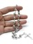 Qıgo Ccb Boncuk Rodyum Tespih Çapraz Bilezik Erkekler Kadınlar Için Dini Araba Jewerly (Yurt Dışından) 2