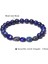 19CM Tarzı 15.lapis Lazuli Agates Kuvars Bilezikler Wome Erkekler Için Kristal Aventurin Doğal Taş Taş Boncuklu Bilezik Tekerlek Şekli Benzersiz Stil Reiki Takı (Yurt Dışından) 1
