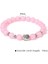 19CM Tarzı Tip 3 Kadın Buda Bilezik Doğal Gül Pembe Kuvars Kristal Taş Boncuk Bilezik Sevimli Lotus Ohm Charm Bilezik Yoga Takı Hediyeler (Yurt Dışından) 3