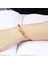 SZ1130-G Unisex Elastik Kablo Tel Bileklik Paslanmaz Çelik Bilezik Çıkarılabilir Uç Fişi ile Vida Bükülmüş Manşet Charm Boncuk Uygun Dıy Takı (Yurt Dışından) 2