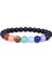 M-19CM Stili No.40 Beden 7 Çakra Taş Bilezikler Kadınlar Doğal Boncuk Şifa Reiki Namaz Buda Boncuk Bilezik Erkekler Charms Yoga Meditasyon Takı Hediyeler (Yurt Dışından) 1