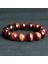 6mm Tarzı Kırmızı Kaplangözü Minimalist Doğal Taş Tesbih Kaplan Gözü Bilezik 5A + Erkekler Için Yüksek Li Kırmızı Kahverengi Doğal Taş Braclet Yoga Takı (Yurt Dışından) 2