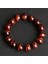 6mm Tarzı Kırmızı Kaplangözü Minimalist Doğal Taş Tesbih Kaplan Gözü Bilezik 5A + Erkekler Için Yüksek Li Kırmızı Kahverengi Doğal Taş Braclet Yoga Takı (Yurt Dışından) 5