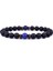 19CM Tarzı No.10 Boyutu Erkekler Bilezik Doğal Aytaşı Boncuk Tibet Buda Bilezik Çakra Lava Taş Difüzör Bilezikler Erkekler Takı Için (Yurt Dışından) 3