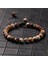 Pembe Aventurin Doğal 6 mm Çakra Mineral Taş Boncuk Bileklik Erkekler Mat Unkaite Labradorit Sınıf A Sodalite Bileklik Kadınlar Ayarlanabilir Takı (Yurt Dışından) 4