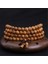 Kahverengi PULSERAS108 Boncuk 8mm Doğal Sandal Ağacı Budist Buda Ahşap Tespih Mala Unisex Erkekler Bilezik ve Bilezikler Takı Bijoux (Yurt Dışından) 1