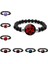 Stil-5 Anime Karikatür Diy Boncuk Bilezik Erkekler Kakashi Uchiha Sharingan Göz Snap Düğmesi Charms Kadınlar Için Bilezik Takı Cosplay Hediye (Yurt Dışından) 3