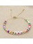 QT-B200124B Wome Boho Yaz Bilezikler Için Shinus Bilezik Polimer Kil Heishi Disk Boncuk Pulseras Mektup Anne Yıldız Takı (Yurt Dışından) 1