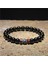 21CM Tarzı Tip 6 Doğal Taş Balck Onyx Lava Boncuk Bilezik Ahşap Boncuk Accessries Lapis Lazuli Gem Stone Charm Bilezik Kadın Erkek Takı Için (Yurt Dışından) 1