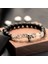 386-1 Moda Budizm Yoga Denge Bilezik Erkekler Bileklik Siyah Mat Doğal Taş Boncuk Bilezik Kadınlar Için Braclet Takı AB216 (Yurt Dışından) 2