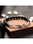 386-1 Moda Budizm Yoga Denge Bilezik Erkekler Bileklik Siyah Mat Doğal Taş Boncuk Bilezik Kadınlar Için Braclet Takı AB216 (Yurt Dışından) 3