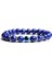 19CM Tarzı Mavi Yeşim Nazar Bilezik Doğal Taş Mavi Şeytan Gözü Charm Bilezikler Kadın Erkek Trendy Türk Şanslı Etnik Gotik Takı Pulsera (Yurt Dışından) 1