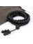 Parlak Siyah 6mm Mat Siyah Taş Bilezik Kolye 108 Boncuk Mala Wrap Bilezikler Charm Moda Yoga Bilezikler Tespih Budist Buda Takı (Yurt Dışından) 4