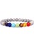XL-23CM Tarzı No.5 Boyutu 7 Çakra Taş Bilezikler Kadınlar Doğal Boncuk Şifa Reiki Namaz Buda Boncuk Bilezik Erkekler Charms Yoga Meditasyon Takı Hediyeler (Yurt Dışından) 1
