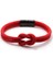 M 19,5 cm 7,7 Inç Stili Turuncu 100% Paslanmaz Çelik Bilezik Erkekler Kadınlar Için Çift Kırmızı Iplik Braclet Çin Düğüm Şanslı Braslet Erkek Arkadaşı Kız Arkadaşı Için Hediye (Yurt Dışından) 2