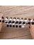 215 mm Stili Blcak Lav Kaplan Gözü Sıcak Et 7 Stil Çiftler Mesafe Bilezik Erkekler Kadınlar Için Doğal Taş Yoga Boncuklu Bilezik Arkadaş Hediye Charm Strand Takı (Yurt Dışından) 2