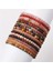 19CM Tarzı Kırmızı Picasso 4 mm Mookaite Pembe Kuvars Boncuk Bileklik Kadın Cilalı Kırmızı Jaspe Taş Bilezik Erkekler Streç Bileklik Reiki Çakra Enerji Pulsera (Yurt Dışından) 4