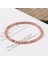 19CM Tarzı Kırmızı Picasso 4 mm Mookaite Pembe Kuvars Boncuk Bileklik Kadın Cilalı Kırmızı Jaspe Taş Bilezik Erkekler Streç Bileklik Reiki Çakra Enerji Pulsera (Yurt Dışından) 5