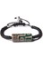 No.2 Boyutu Erkekler Kadınlar Bilezikler Vintage Dzi Agat Bileklik Budizm Siyah Beyaz Tibet Agat Charm Pulsera Femme El Yapımı Enerji Takı (Yurt Dışından) 1