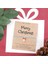 Pembe Tarzı Noel Çorapları Moda Noel Dilek Bilezik Mutlu Noeller Noel Baba Çan Kadınlar Için Noel Takı Erkek Arkadaş Noel Hediyesi Dilek Kartı (Yurt Dışından) 3