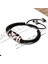No.9 Boyutu Erkekler Kadınlar Bilezikler Vintage Dzi Agat Bileklik Budizm Siyah Beyaz Tibet Agat Charm Pulsera Femme El Yapımı Enerji Takı (Yurt Dışından) 2