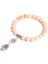 21CM Tarzı Pembe Aventurin Nazar Bilezik Doğal Taş Mavi Şeytan Gözü Charm Bilezikler Kadın Erkek Trendy Türk Şanslı Etnik Gotik Takı Pulsera (Yurt Dışından) 1