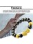 Stil B 10MM 1 Adet Altın Pixiu Obsidyen Bilezik Feng Shui Siyah Boncuk Alaşım Servet Bilezik Charm El Yapımı Şanslı Muska Bilezik Hediye (Yurt Dışından) 3