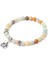 21CM Tarzı Amzonit Doğal Taş Bilezik Erkekler Vintage Budizm Gümüş Renk Lotus Charm Bilezikler Kadınlar Mala Namaz Reiki Pulsera Takı (Yurt Dışından) 1