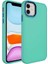 Apple iPhone 11 Kılıf Luna Buton Tuşlu Soft Silikon Açık Mavi 1
