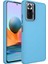 Xiaomi Redmi Note 10 Pro Max Kılıf Luna Buton Tuşlu Soft Silikon Sierra Mavi 1