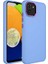 Samsung Galaxy A03 Kılıf Luna Buton Tuşlu Soft Silikon Lila 1