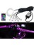 5'i 1 Arada USB Stili 5'i 1 Arada USB Rgb LED Atmosfer Araba Işık Iç Ortam Işığı Fiber Optik Şeritler Uygulama Kontrolü Dıy Müzik 8m Fiber Optik Bant ile Işık 1