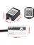 5'i 1 Arada USB Stili 5'i 1 Arada USB Rgb LED Atmosfer Araba Işık Iç Ortam Işığı Fiber Optik Şeritler Uygulama Kontrolü Dıy Müzik 8m Fiber Optik Bant ile Işık 2