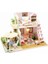Hallow Dollhouse Minyatür Dıy Ahşap Dollhouse Kit, Mobilya Çok Renkli (Yurt Dışından) 1