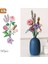 Hyt- Mini Çiçek Figürlü Yapı BLOKLARI-1657 - Mor Hyt (Yurt Dışından) 2