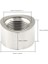 Oksijen Sensörü Paslanmaz Çelik Tapa Fiş Somunu Kademeli Montaj Kapağı Kiti Fiş Somunu Fiş Geniş Bant Somun Bağlantısı Kaynak Tapaları M18X1.5-SILVER (Yurt Dışından) 3