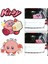 Kirby 02 M-Kirby Araba Plakası Yaratıcı Araba Hayvan Şekillendirici Çizilmeye Çıkartmalar Karikatür Araba Vücut Dekorasyon Su Geçirmez Çıkartmalar Dekor Aksesuarları (Yurt Dışından) 2