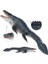 C-1 Adet 13/17 Inç Gerçekçi Jurassic Mosasaurus Dinozor Modeli Heykelcik Aksiyon Figürü Hayvan Figürü Interaktif Masaüstü Dekorları (Yurt Dışından) 3