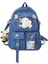 Yucama Yucama Çocuk Sırt Çantası Yucama Çocuklar Aksesuarlı Sırt Çantası Yucama Okul Sırt Çantası Sevimli Günlük Sırt Çantası Çocuk Sırt Çantası - Blue (Yurt Dışından) 1