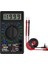 DT830G SARI-DT830 Dijital Multimetre Voltmetre Ampermetre Ohmmetre DC10V 1000V 10A Ac 750V Akım Test Cihazı Testi LCD Ekran (Yurt Dışından) 2