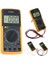 TURUNCU-DT9208A Dijital Multimetre LCD Ekran El Voltmetre Ampermetre Ohmmetre Kapasite Sıcaklık Güç Ölçer Test Cihazı (Yurt Dışından) 2