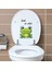 MS211-YW Stili 20*20CM Bakın Ne Küçük Kurbağa Karikatür Hayvan Duvar Sticker Tuvalet Dekoratif Oturma Odası Yatak Odası Restoran Duvar Sticker (Yurt Dışından) 2