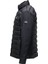 Erkek Dikyaka Kolu Softshell Şişme Siyah Mont 3