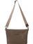 Kahverengi Clutch Waxed Canvas Ayarlanabilir Askılı Portföy Mumlu Kanvas Kadın El ve Omuz Çantası 2