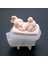 3D Bebek Silikon Kalıp Şeker Kalıp Çikolata Kalıp Fondan Kek Dekorasyon Aracı Sevimli Dıy Uyku Bebek Duş Yapımı Şekerleme Kalıbı (Yurt Dışından) 2