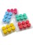 12X7.5X2.5CM Tarzı Katlanmış Blister 6 Bölmeli Parafin Balmumu Şeffaf Yuvarlak Kalp Şeklinde Plastik Kutu Aromaterapi Mum Pvc Blister Kutu (Yurt Dışından) 3