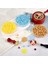 SARI-100PCS Tarzı Tek Renkli Kutulu Lake Balmumu Sekizgen Boya Sızdırmazlık Balmumu Plastik Kutu Dıy Davetiye Zarf Sızdırmazlık Renkli Balmumu Peletleri (Yurt Dışından) 3