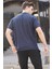 Lacivert Regular Fit Basic Erkek Tişört 6099 2