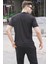 Siyah Regular Fit Basic Erkek Tişört 6069 2