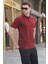 Bordo Polo Yaka Erkek Tişört 6113 1